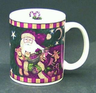 Father Christmas Mug, Fine China Dinnerware   Santa With Toys