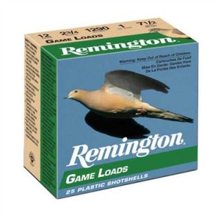 Remington Game Loads   Rem Ammo 20036 #7 1/2 16ga 2 3/4 1 Oz Game Load, 25bx