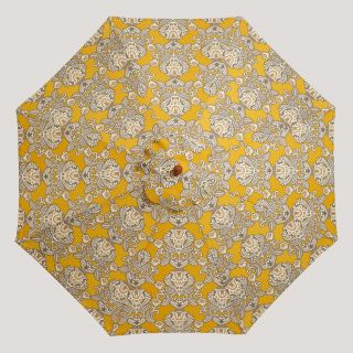 9 Yellow Goddess Umbrella Canopy   World Market