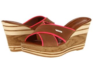 Spring Step Outburst Womens Wedge Shoes (Brown)