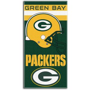 Green Bay Packers Northwest Company NFL Double Covered Beach Towel