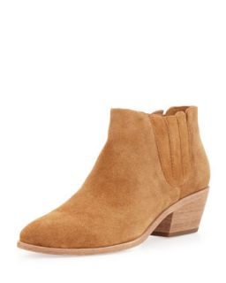 Womens Barlow Suede Stretch Ankle Boot   Joie