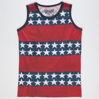 Patriotic Boys Tank Red In Sizes Large, Small, Medium, X Large For Wom