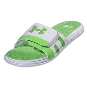 Under Armour Micro G Sandal (White/Poison/Poison)