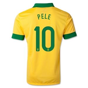 Nike Brazil 2013 PELE Home Soccer Jersey