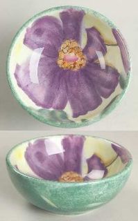 Pfaltzgraff Flower Market Individual Dip Bowl/Plate, Fine China Dinnerware   Mul