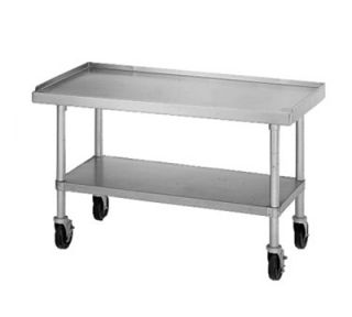 Star Manufacturing Equipment Stand, 48 x 30 x 24 in, w/ Bottom Shelf, Stainless