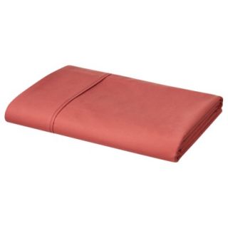 Threshold Ultra Soft 300 Thread Count Flat Sheet   Coral (King)