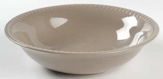  Pearl Taupe 9 Round Vegetable Bowl, Fine China Dinnerware   All Taupe,