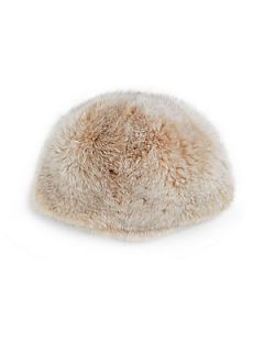 Dyed Fox Fur Hat