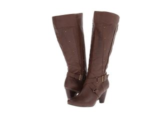 Miz Mooz Jennifer Wide Calf Womens Boots (Brown)