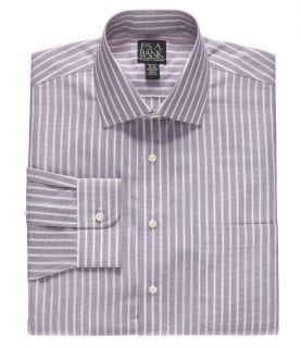 Traveler Point Collar Wide Stripe Dress Shirt Big/Tall JoS. A. Bank