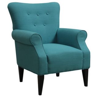 Emerald Home Furnishings Lydia Neon Button Back Arm Chair U360 05 0 Color Ma