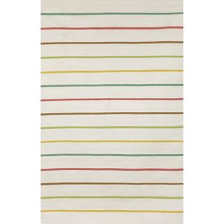 Colored Stripe Outdoor Area Rug (36 X 56)