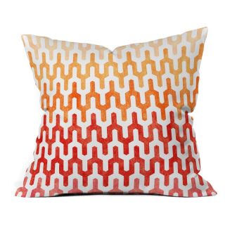 DENY Designs Arcturus Warm 1 Outdoor Throw Pillow Multicolor   15441 OTHRP18