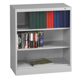 Tennsco Three Shelf Welded Bookcase BC18 42 Color Light Grey