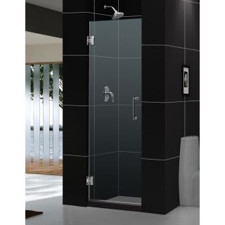 Dreamline Unidoor 23x72 inch Frameless Hinged Shower Door