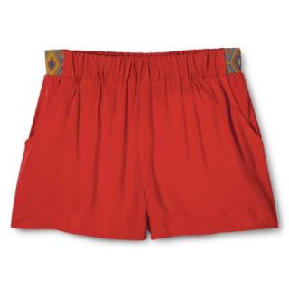 Ecom F Lily Star Fashion Shorts RED L