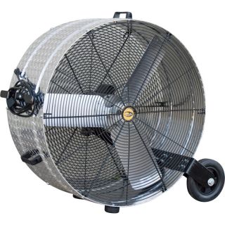 J&D Sales Diamond Brite Floor Fan   30 Inch, 9100 CFM, Model V13012WB