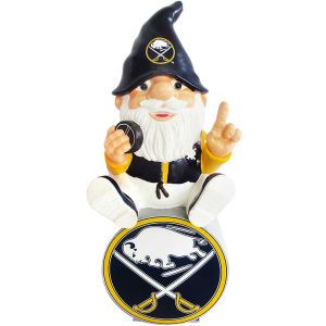 Buffalo Sabres Forever Collectibles Gnome Sitting on Logo