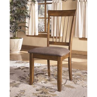 Signature Design By Ashley Berringer Hickory Stained Dining Chairs (set Of 2)