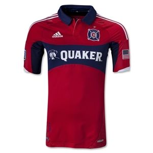 adidas Chicago Fire 2013 Primary TechFit Soccer Jersey