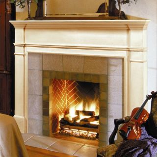 Pearl Mantels Windsor Wood Fireplace Mantel Surround Multicolor   120 48