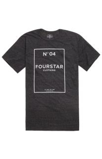 Mens Fourstar Tee   Fourstar No 04 T Shirt
