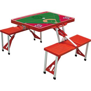 Picnic Table Sport   MLB Teams Washington Nationals   Red   Picnic T