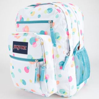 Big Student Backpack Pink Pansy Confetti One Size For Women 223844167