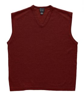 Signature Merino Wool Vest Sweater Big/Tall JoS. A. Bank