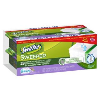 Swiffer Sweeper Wet Mopping Pad Refills Febreze Lavender Vanilla & Comfort