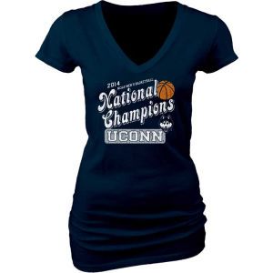 Connecticut Huskies Blue 84 NCAA Womens National Champ Basketball T Shirt 2014