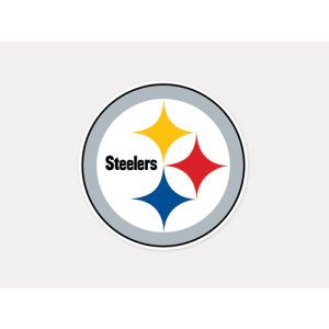 Pittsburgh Steelers Wincraft 4x4 Die Cut Decal Color