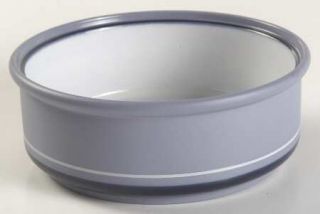 Arita Genesis Blue Coupe Cereal Bowl, Fine China Dinnerware   Light&Dark Blue Ba
