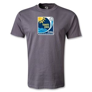 FIFA Beach World Cup 2013 Emblem T Shirt (Dark Gray)