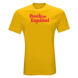 Euro 2012   Rock En Espanol T Shirt (Yellow)