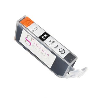 Sophia Global Compatible Ink Cartridge Replacement For Canon Cli 221 (1 Small Black) (blackPrint yield Meets Printer Manufacturers Specifications for Page YieldModel 1eaCLI221BKPack of 1We cannot accept returns on this product. )