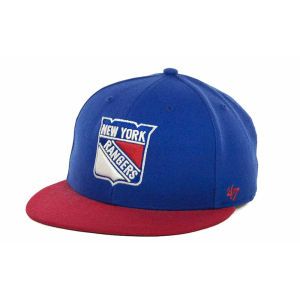 New York Rangers 47 Brand NHL Under Oath Strapback Cap