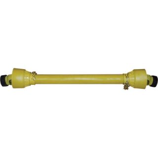 Braber Equipment General Purpose PTO Shaft Assembly   64in. Collapsed Length,