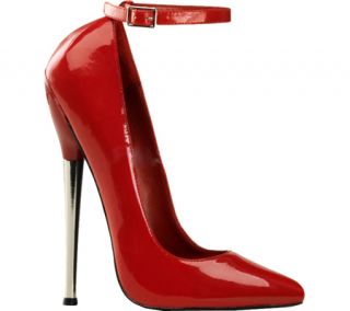 Womens Devious Dagger 12   Red Patent High Heels