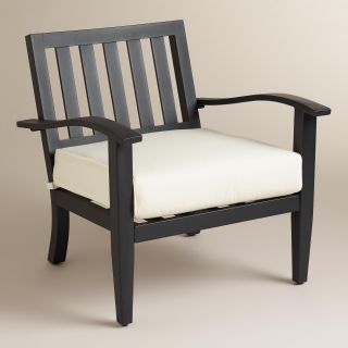Saranda Occasional Armchair with Cushion   World Market
