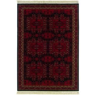 Kashimar Oushak/ Brick Red Area Rug (710 X 114) (Brick redSecondary colors Bordeaux, indigo, pale gold, sagePattern FloralTip We recommend the use of a non skid pad to keep the rug in place on smooth surfaces.All rug sizes are approximate. Due to the d