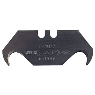 Stanley Large Hook Blades (SteelNo. of Cutting Edges 2Quantity 5 bladesWeight 0.04 pounds)