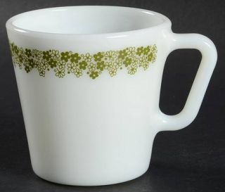 Corning Spring Blossom Mug, Fine China Dinnerware   Corelle,Green & White Flower