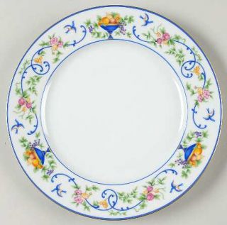 Haviland Renaissance (Urns Of Fruit) Dessert Luncheon Plate, Fine China Dinnerwa