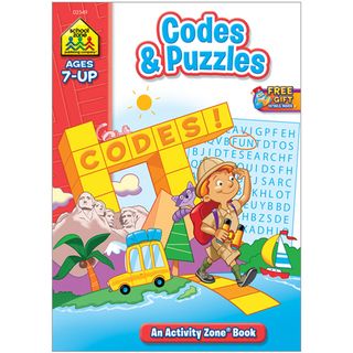 Codes and Puzzles Activity Zone Book