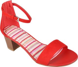 Womens Journee Collection Leroy 01   Red Sandals