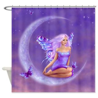  Lavender Moon Butterfly Fairy Shower Curtain  Use code FREECART at Checkout