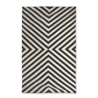 Jonathan Adler Bridget Kilim Black/White Rug XJA1187 Rug Size 5 x 8